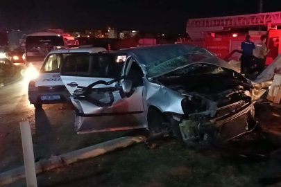 TAKSİ İLE OTOMOBİL ÇARPIŞTI