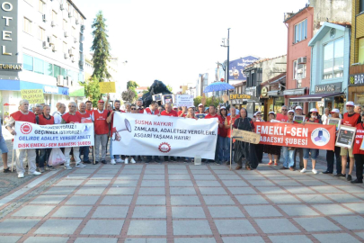 DİSK’TEN ENFLASYON CANAVARLI EYLEM