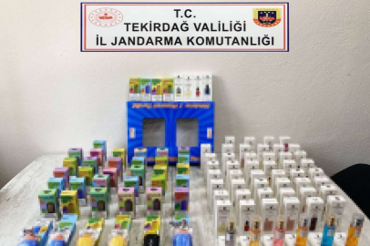 KAÇAK PARFÜM VE SİGARALAR ELE GEÇİRİLDİ