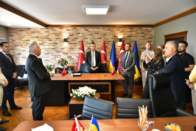 UKRAYNA FAHRİ KONSOLOSLUĞU AÇILDI