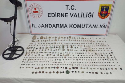 SİKKE VE OBJELER ELE GEÇİRİLDİ