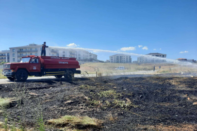 OTLUK ALANLARDA ÇIKAN YANGINLAR SÖNDÜRÜLDÜ