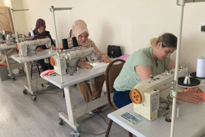 BİÇKİ DİKİŞ KURSU BAŞLADI