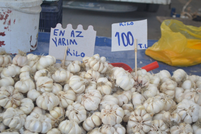 PAZARIN ŞAMPİYONU SARIMSAK