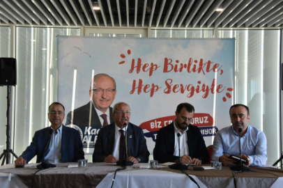 ALBAYRAK, ULAŞIM SEKTÖRÜ ESNAFIYLA BİR ARAYA GELDİ