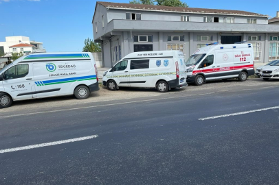 TEKİRDAĞ'DA ŞÜPHELİ ÖLÜM