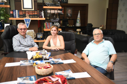 SURVİVOR YARIŞMACISINDAN HELVACIOĞLU’NA ZİYARET