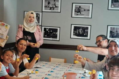 MÜZEDE ATÖLYELER DEVAM EDİYOR