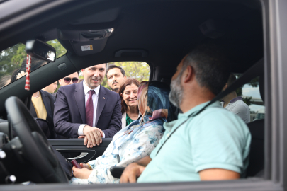 SIRAKAYA, KAPIKULE'DE GURBETÇİLERLE BİR ARAYA GELDİ