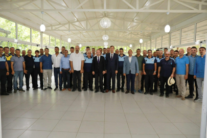 GÜRKAN, ZABITAYLA KAHVALTIDA BULUŞTU