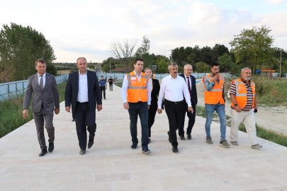 SEZER RESTORASYONU SÜREN TARİHİ UZUNKÖPRÜ'YÜ İNCELEDİ