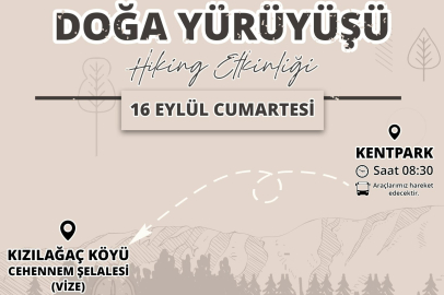 DOĞA YÜRÜYÜŞÜ YAPILACAK