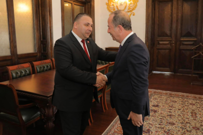 KAHRAMAN’DAN GÜRKAN’A ZİYARET