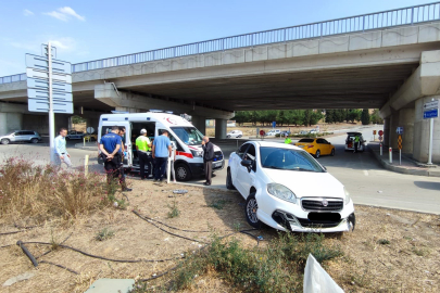 OTOMOBİL TİCARİ TAKSİ İLE ÇARPIŞTI