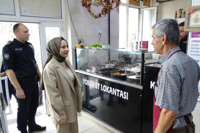 ÇANAKCIOĞLU’NDAN ESNAF ZİYARETLERİ