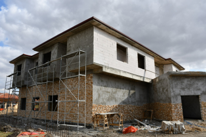 BALKAN EVİ İNŞAATI DEVAM EDİYOR