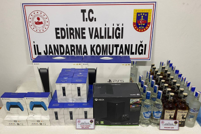 OTOBÜSTE KAÇAK ÜRÜN ELE GEÇTİ