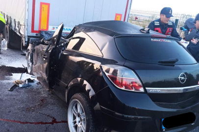 FECİ KAZADA 1 ÖLÜ