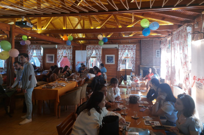 GÖNÜLLÜ SAĞLIKÇILAR KAHVALTIDA BULUŞTU