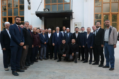 İŞLİYEN, KIRKLARELİ'NDE SABAH NAMAZINA KATILDI