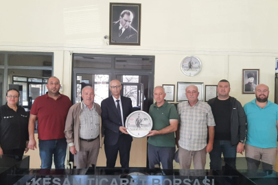 ÖZGÜL'DEN KEŞAN TİCARET BORSASI’NA ZİYARET