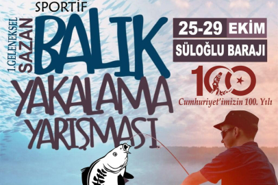 SÜLOĞLU’NDA BALIK YAKALAMA YARIŞMASI