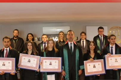 YENİ AVUKATLAR RUHSATNAMELERİNİ ALDILAR