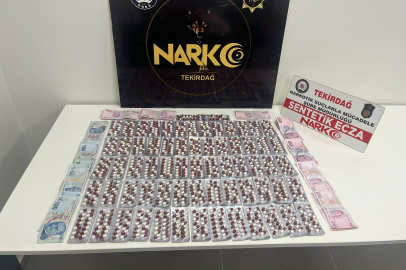 19 BİN ADET SENTETİK HAP ELE GEÇİRİLDİ