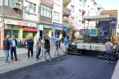 GÜRKAN ASFALT ÇALIŞMALARINI İNCELEDİ