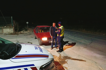 JANDARMADAN ALKOL DENETİMİ