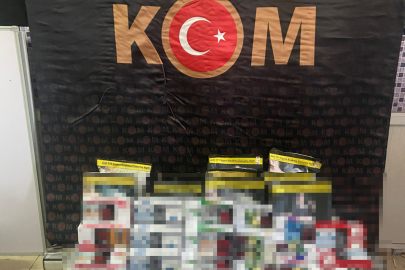 TEKİRDAĞ'DA TÜTÜN VE MAKARON OPERASYONU