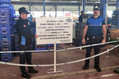 ÇORLU’DA ZABITA EKİPLERİ DENETİMLERİNİ SÜRDÜRÜYOR