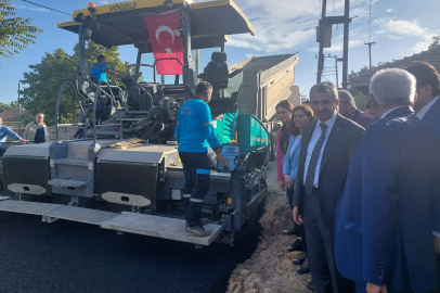 İLK ASFALT YOLAGELDİ KÖYÜNE ATILDI