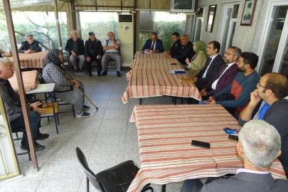 ÇANAKCIOĞLU’NDAN KÖY ZİYARETLERİ