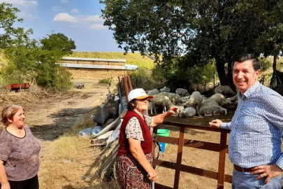 “ÇİFTÇİ KADINLARIMIZIN EMEKLERİNE MİNNETTARIZ”