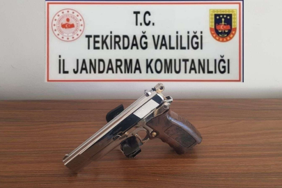 TEKİRDAĞ'DA SİLAH OPERASYONU