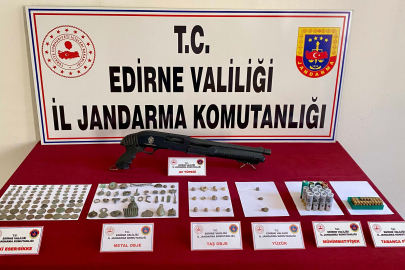 EDİRNE'DE TARİHİ ESER OPERASYONU