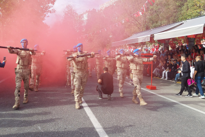 TEKİRDAĞ SAHİLDE CUMHURİYET COŞKUSU