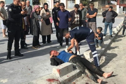 BIÇAKLI KAVGADA 3 YARALI