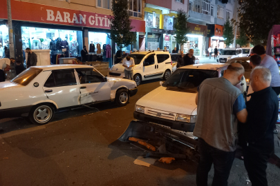 ALKOLLÜ SÜRÜCÜ TERS YÖNE GİRİP KAZA YAPTI