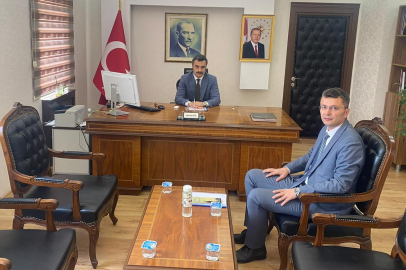 YAPÇA’DAN KAYMAKAM OKUR’A HAYIRLI OLSUN ZİYARETİ