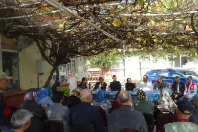 ÇANAKCIOĞLU KÖYLERİ VE OKULLARI ZİYARET ETTİ