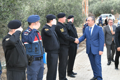 SOYTÜRK’TEN TADİLATI YAPTIRILAN KARAKOLA ZİYARET