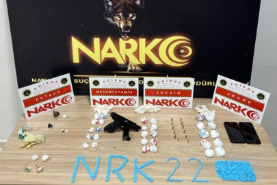 EDİRNE’DE UYUŞTURUCU OPERASYONU: 2 GÖZALTI