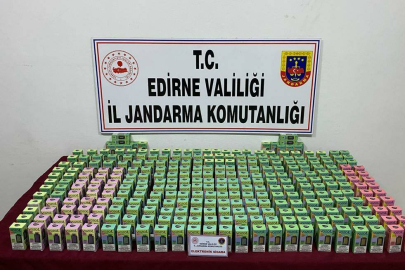 Edirne’de elektronik sigara operasyonu