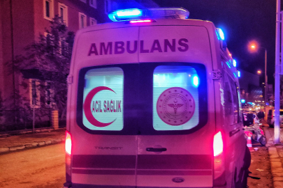 Motosiklet kazası: 1 yaralı