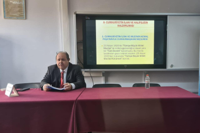 "Cumhuriyetimizin 100. Yılı” konferansı düzenlendi