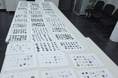 Bin 62 adet antika sikke Bulgar gümrüğüne takıldı