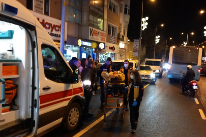 Yola adım atar atmaz araç çarptı