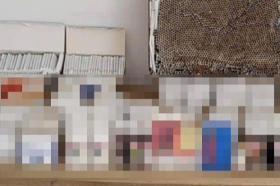 Keşan’da makaron ve tütün ele geçirildi